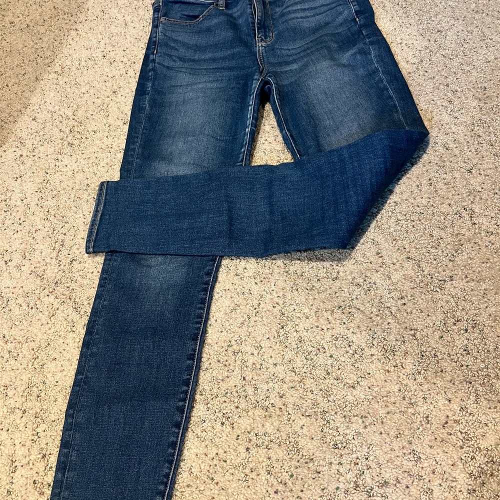 American Eagle Outfitters Dark Blue Skinny Jeans